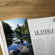 Aperçu de la revue Fishare : Dérives numéro 1 : les rivières. On y aperçoit l'article La Sioule, une rivière aux multiples visages, par Alain Foulon.